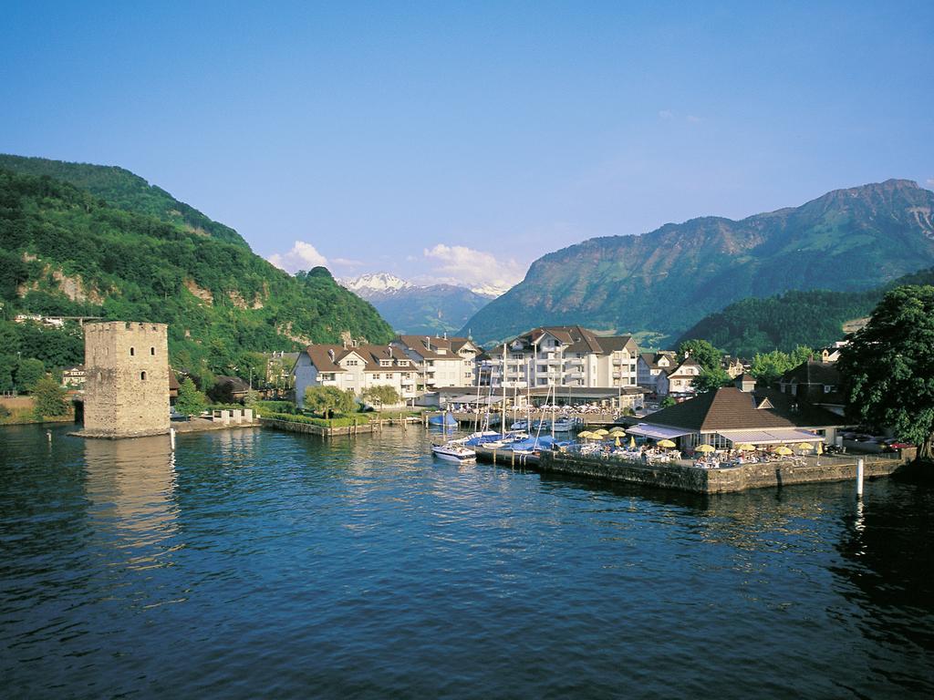 Hotel Winkelried Am See Stansstad Quarto foto